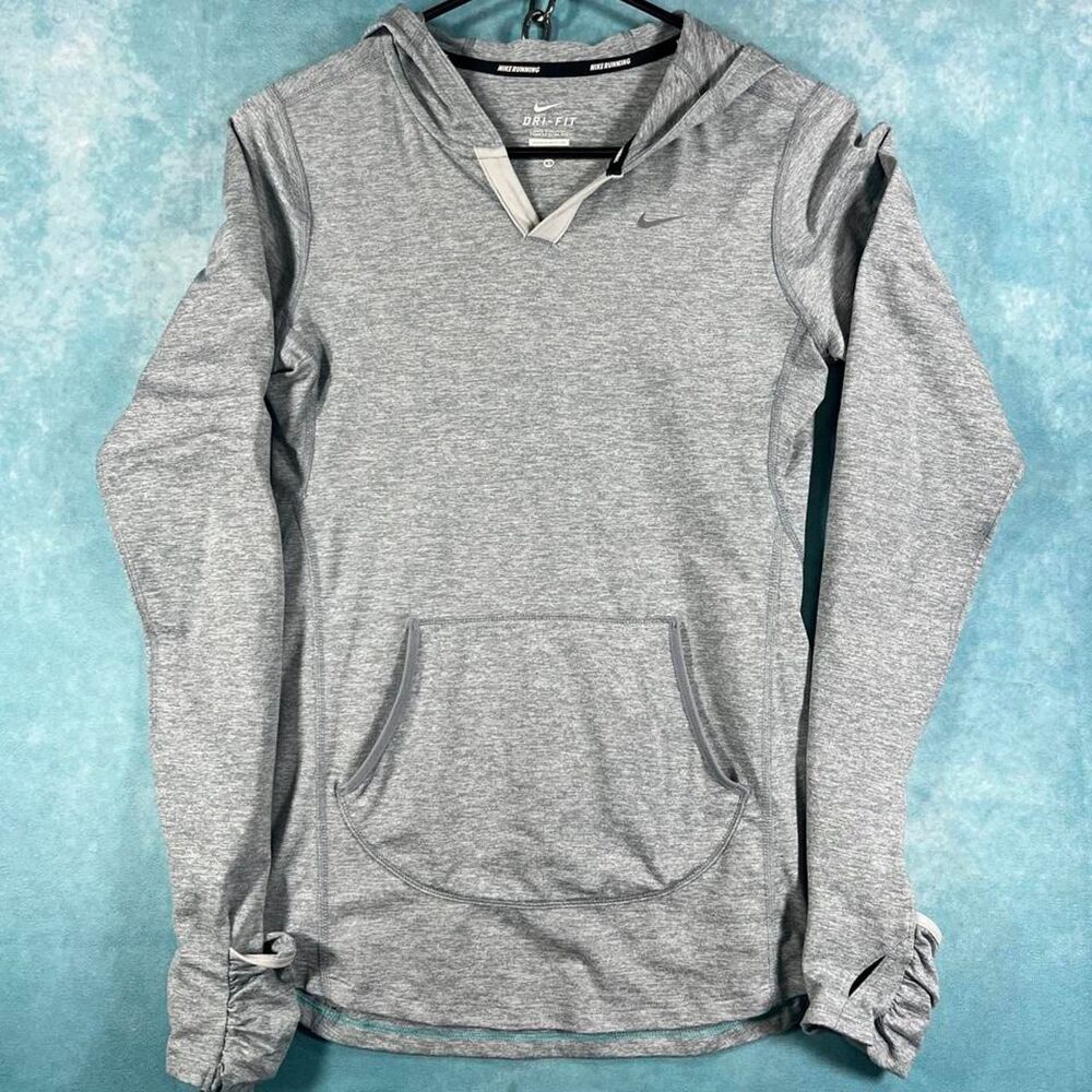 Nike Women's Grey Hoodie